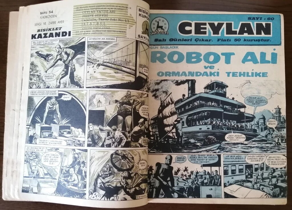 CEYLAN ÇİZGİ ROMAN DERGİSİ - 4