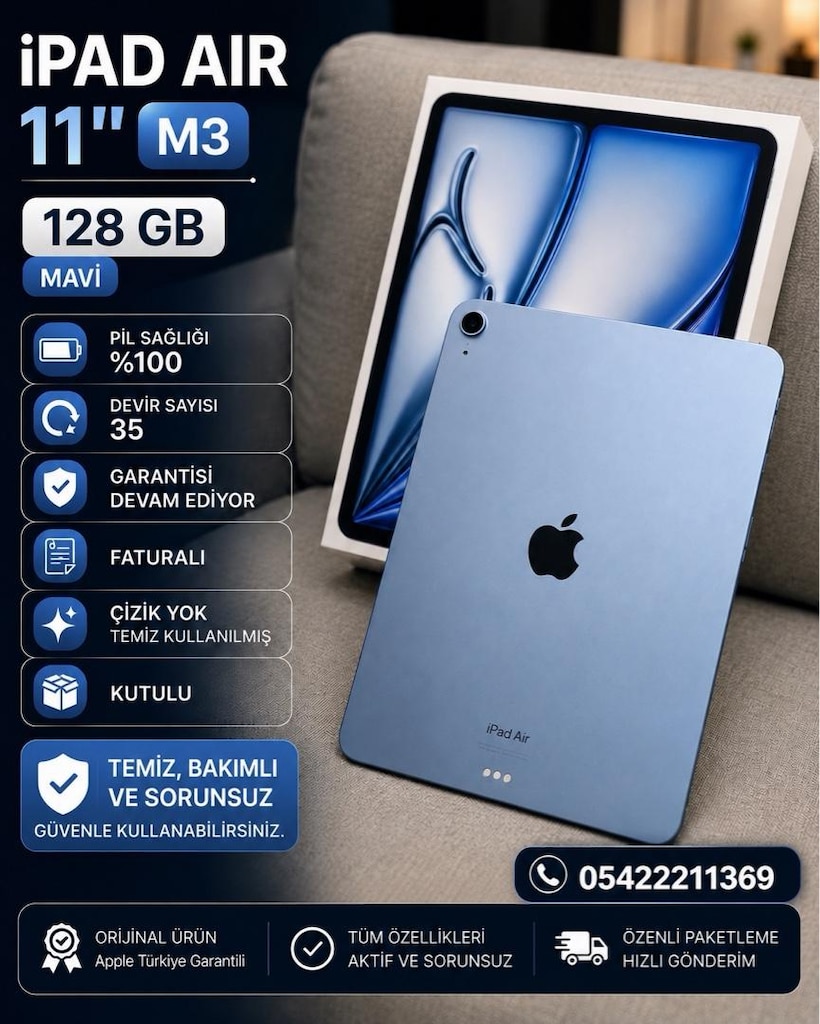 İPad Air 11inç M3
