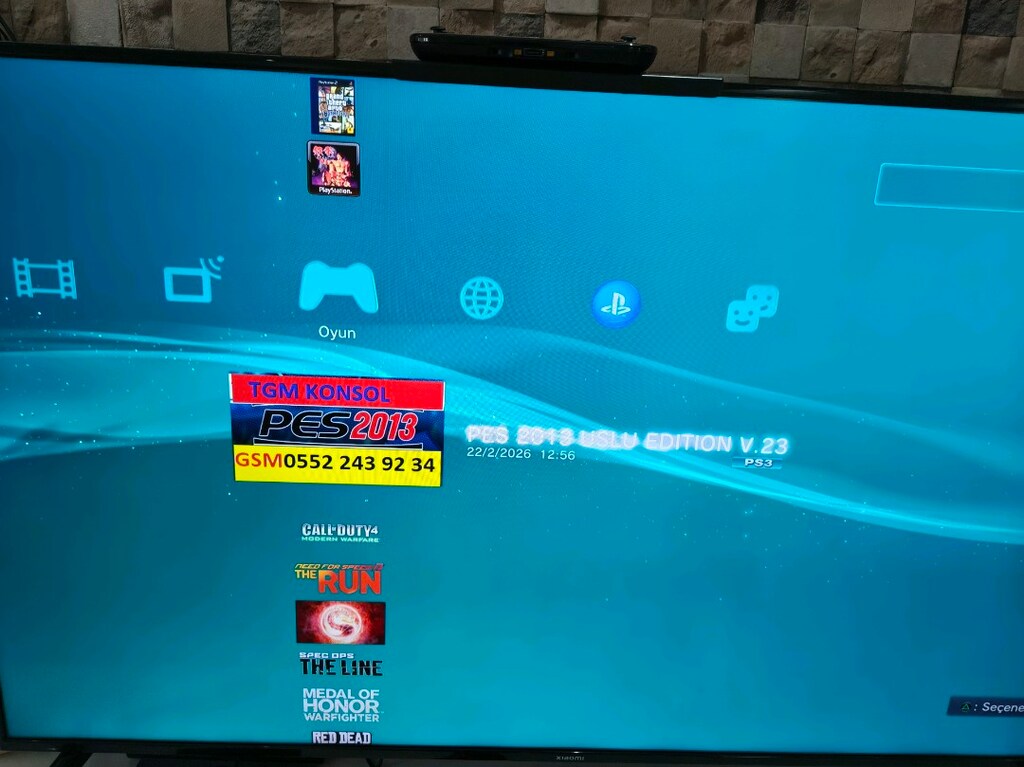 PS3 SLİM FULL OYUN LU 2 KOLLU - 6