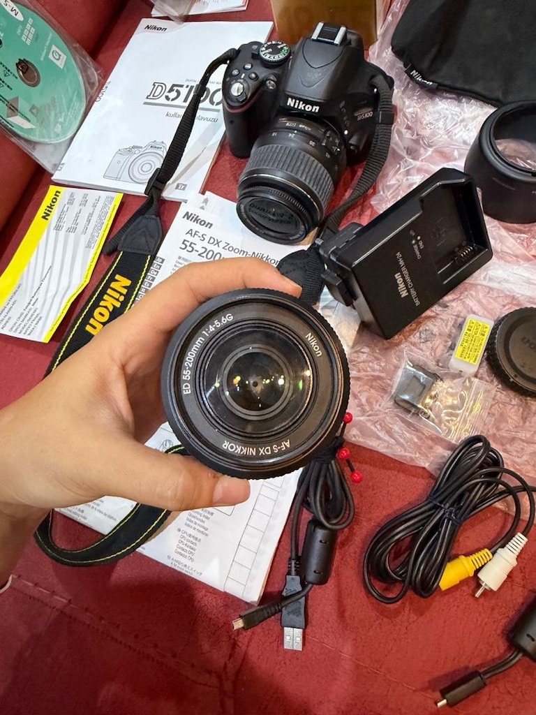 Nikon D5100 18-55mm ve 55-200 lensli set - 7