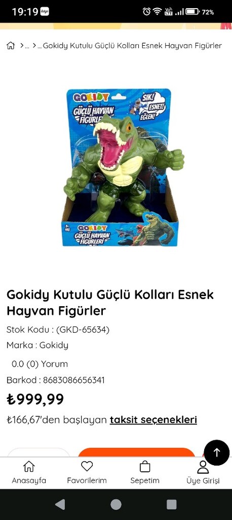 HAYVAN FİGÜRÜ OYUNCAK - 6