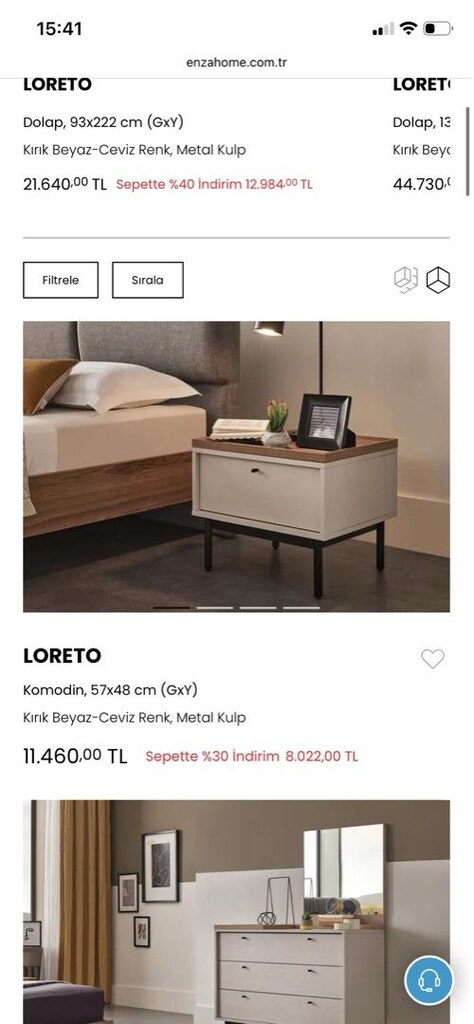 ACİL EnzaHome Yatak Odası Takımı “Loreto” - 7