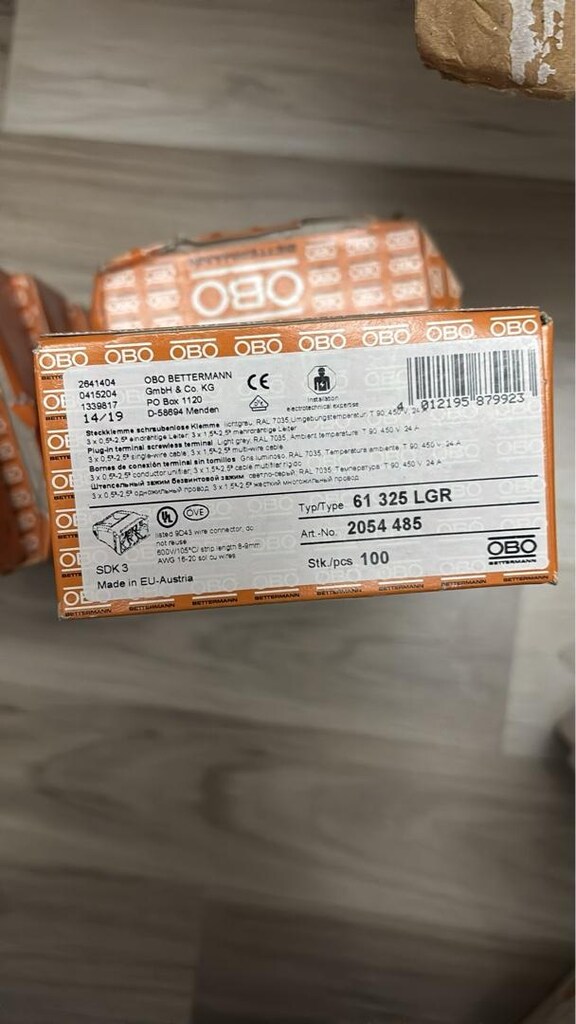 Wago ve Obo Marka Kablo Klemensleri - 4