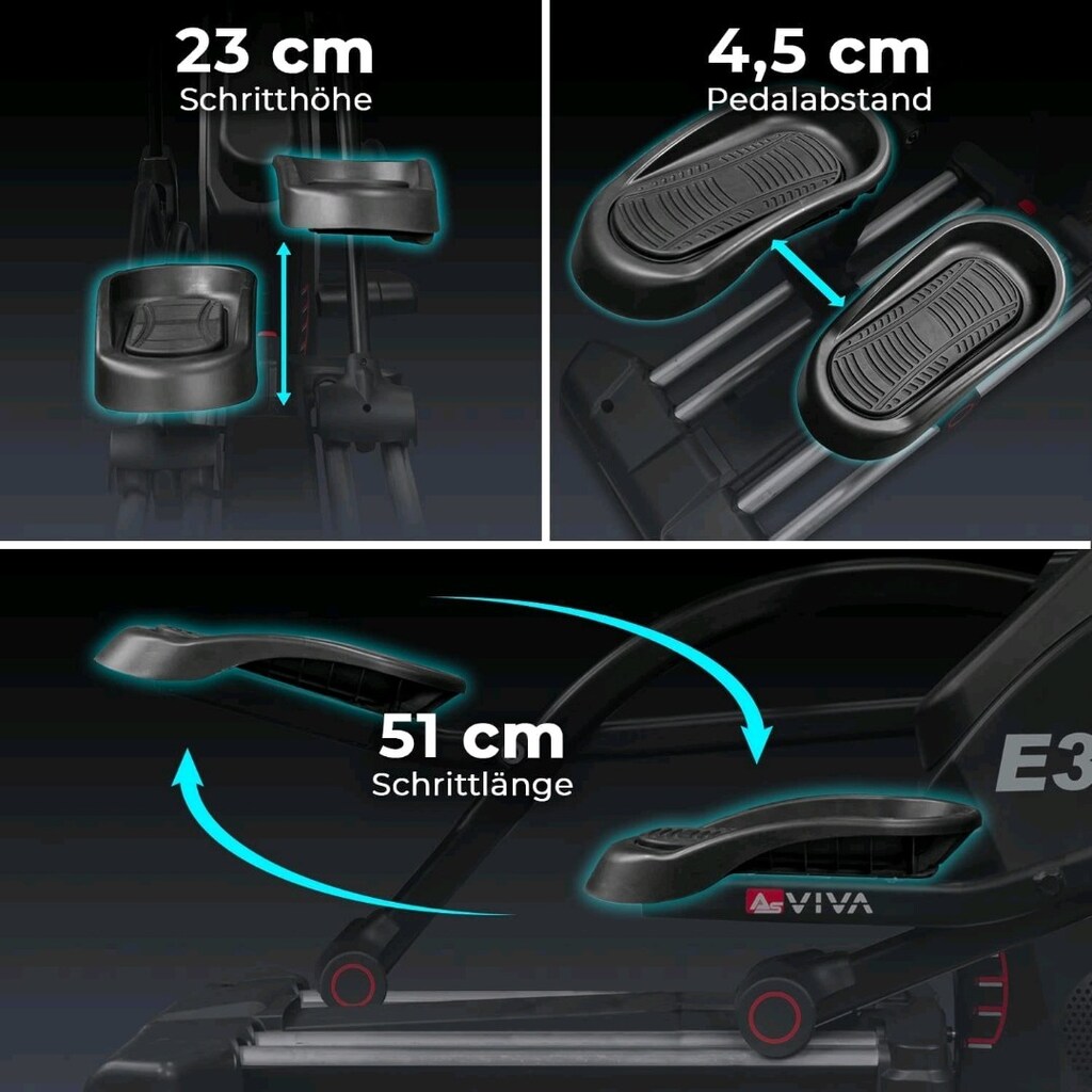 ASViva E3 Profesyonel Eliptik Bisiklet ADRESE TESLİM KURULUM DAİL - 3