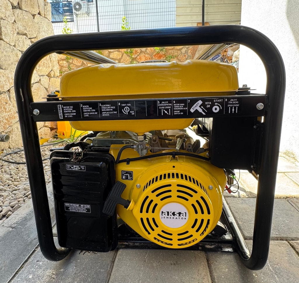 Aksa AAP 8000E benzinli jeneratör - 3