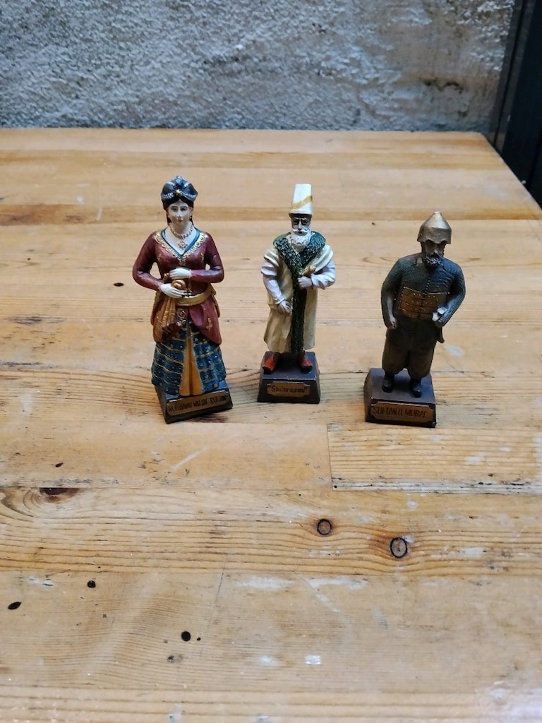 padişah biblo 3 adet - 3