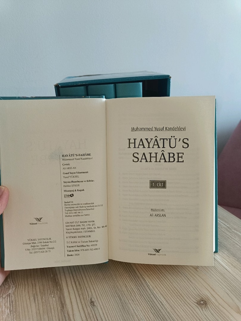 Hayatussahabe 4 Cilt Sıfır kutulu - 4
