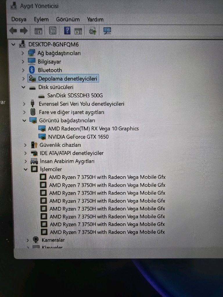 SİFİR GİBİ HP GAMMİNG DİZÜSTÜ BİLGİSAYAR LAPTOP - 10