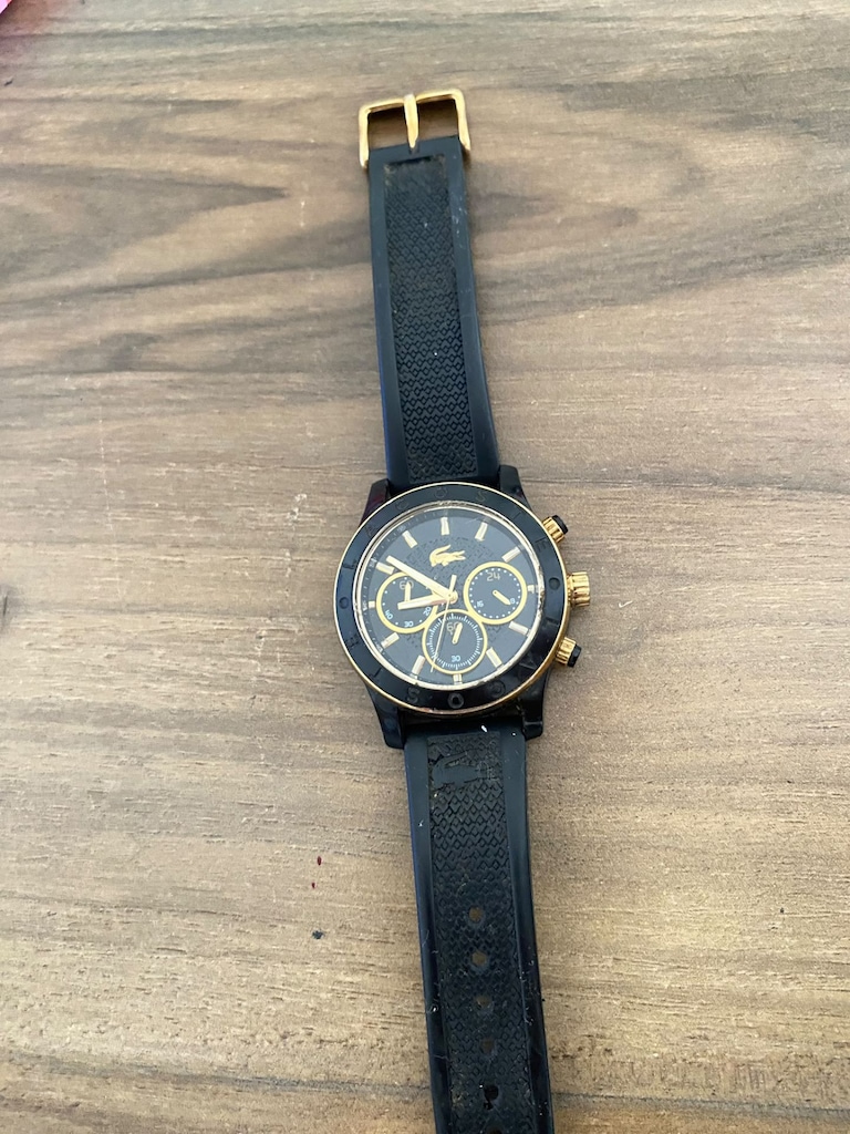 Acil Satılık orjinal lacoste kronograf saat - 3