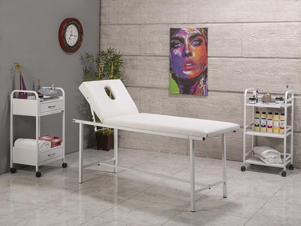 Spa Masaj Masası Cilt Bakım Sir Ağda Epilasyon Sedyesi - 3