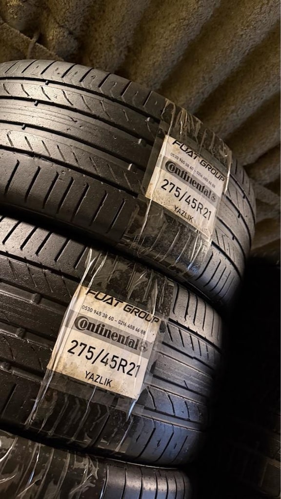315 40 21 - 275 45 21 CONTİNENTAL ÖN ARKA SET SIFIRDAN FARKSIZ - 2