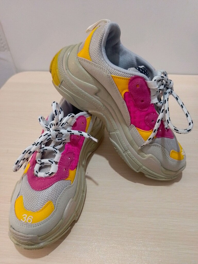 BALENCIAGA Renkli Bayan Sneaker - 5