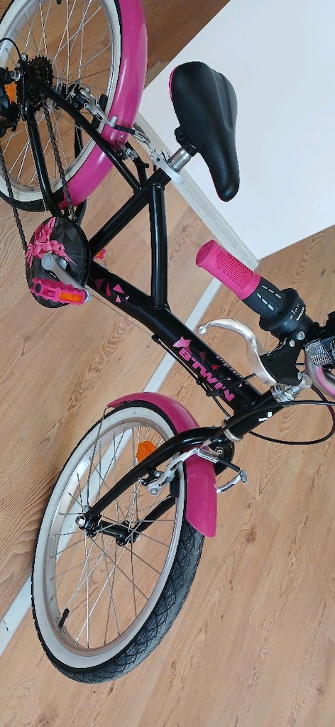Btwin çocuk bisikleti 20 jant Decathlon YENİ GİBİ Ön Sepetli - 15