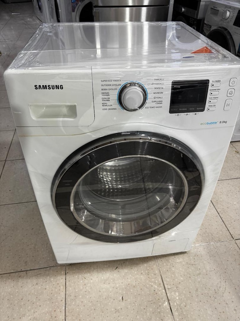 Garantili • Nakliye Ücretsiz | Samsung EcoBubble 8 KG Çamaşır Makinesi - 4