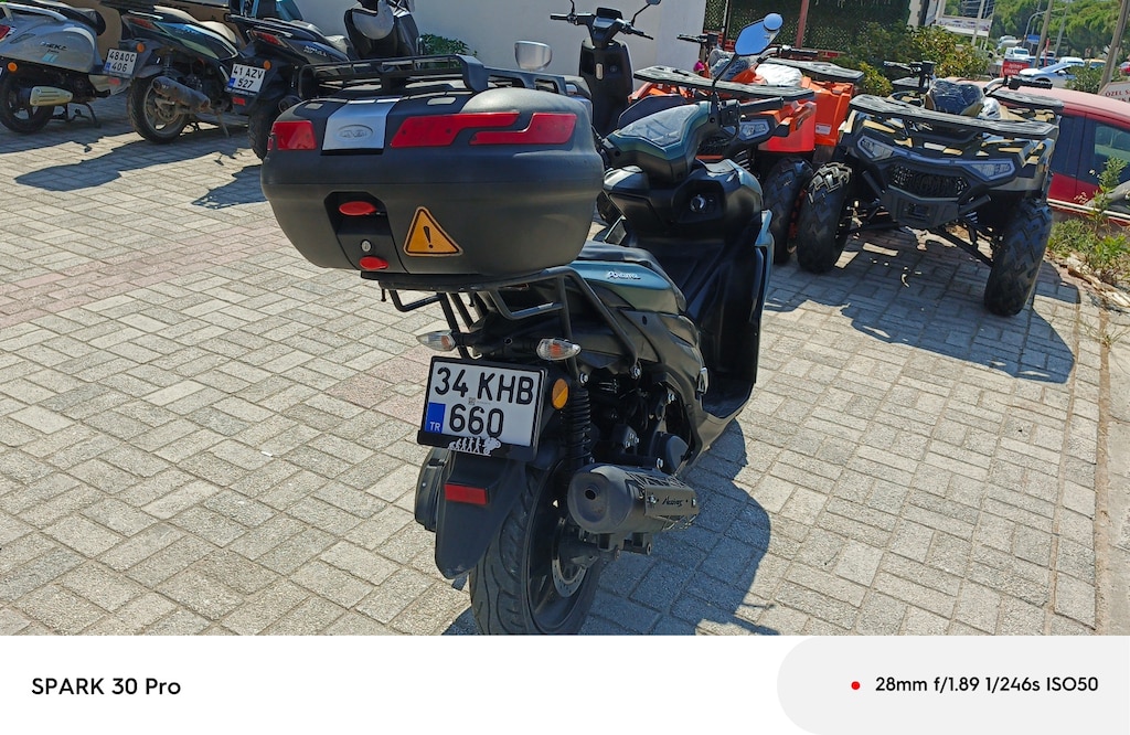 Temiz RKS Arome 125 Maxi Scooter - Kazasız & Düşük Kilometrede - 5