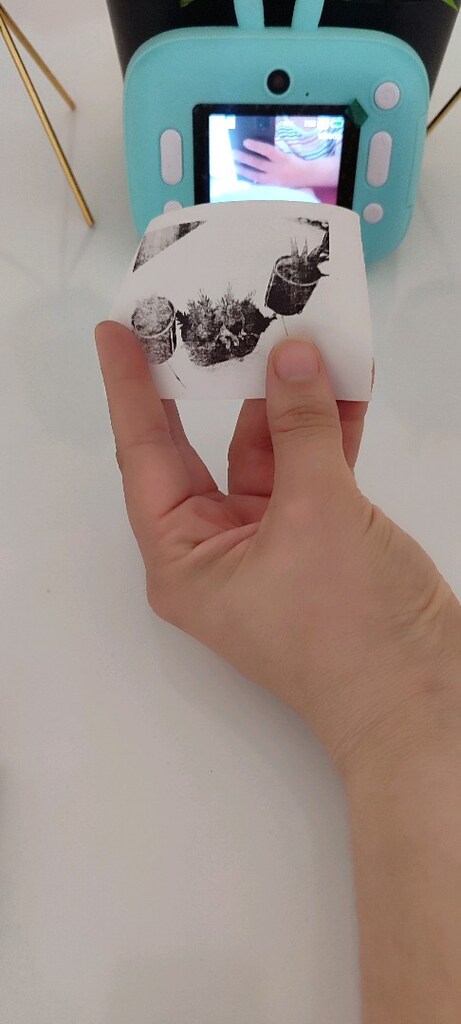 PRİNT DİJİTAL TERMAL BASKILI ÇOCUK KAMERASI FOTOĞRAF MAKİNESİ - 5