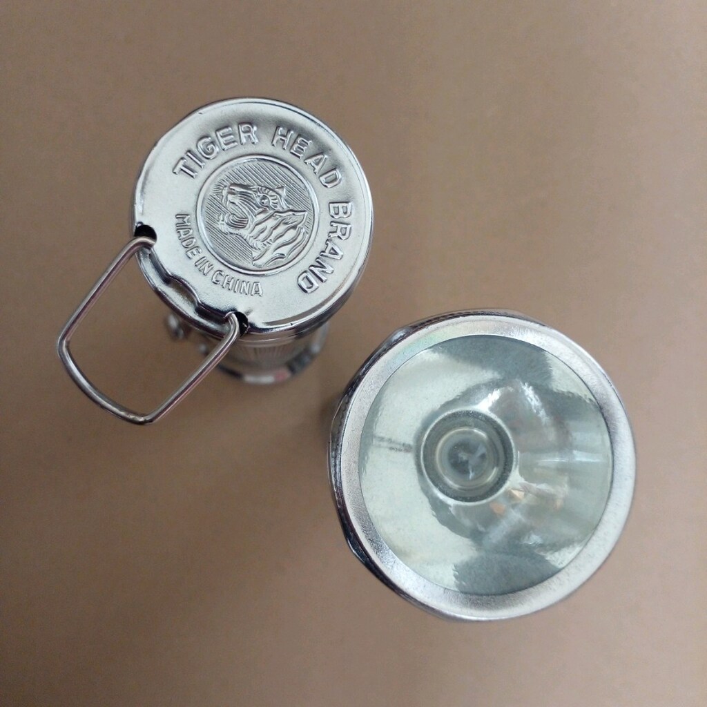2 adet Eskilerden Klasik Metal El Feneri - 3