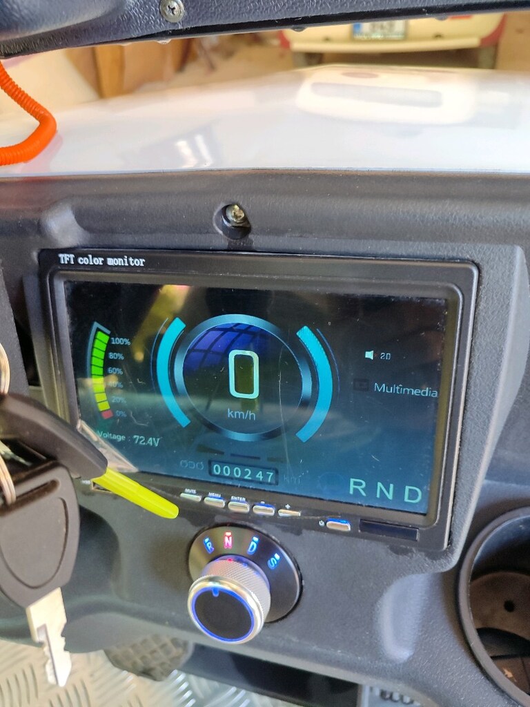 elektrikli dort tekerlekli bisiklet - 7