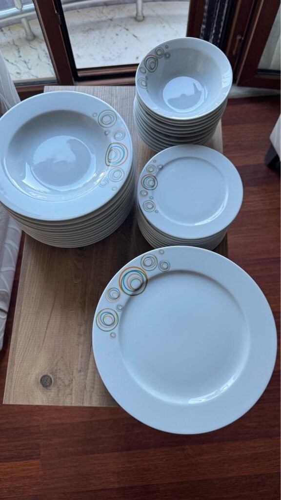 Porland 12 kişilik 48 parça yemek takımı - 5