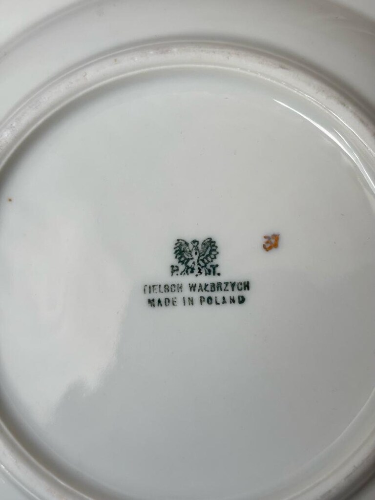 Antika Polonya Yemek Tabağı - 8
