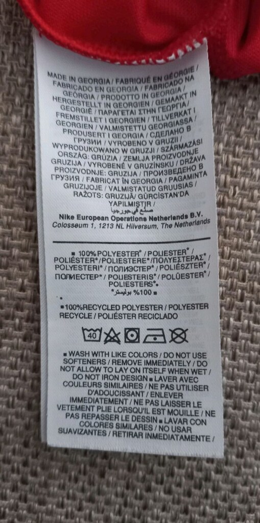 Nike Spor T-Shirt Kırmızı - 5