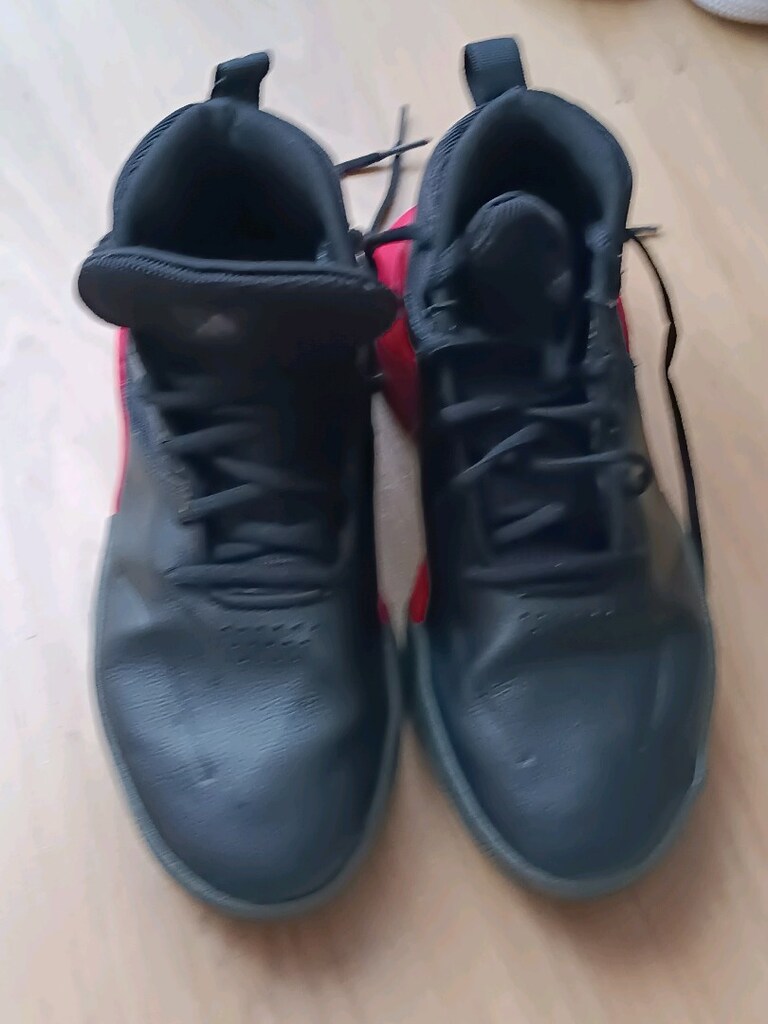 Adidas Erkek Basketbol Ayakkabısı Siyah Kırmızı - 5