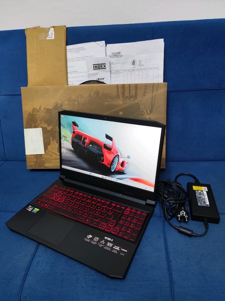 Çok Temiz Acer Nitro 5 GAMİNG - Ryzen 5 + 16 GB + 4 GB RTX 3050 - 3