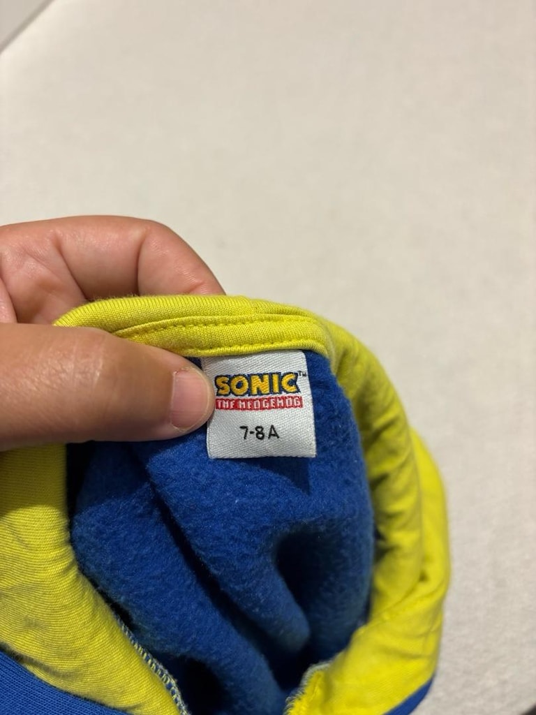 H&M sonic sweatshirt 7-8 yas - 4