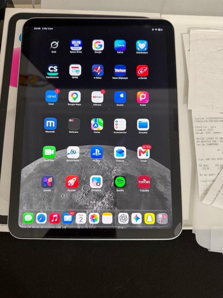 İPAD (A16) 128 GB HATASIZZZ KUTULU FATURALI - 8