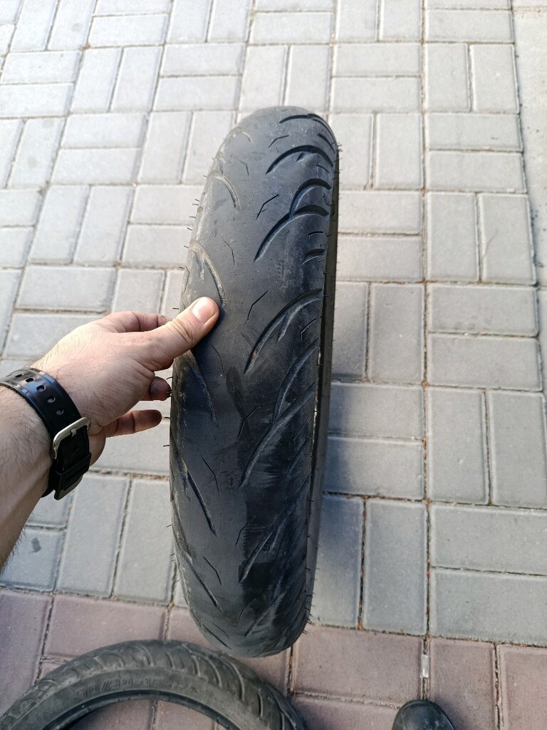 Anlas Mb34 90/90/17 110/80/17 Takım lastik - 3