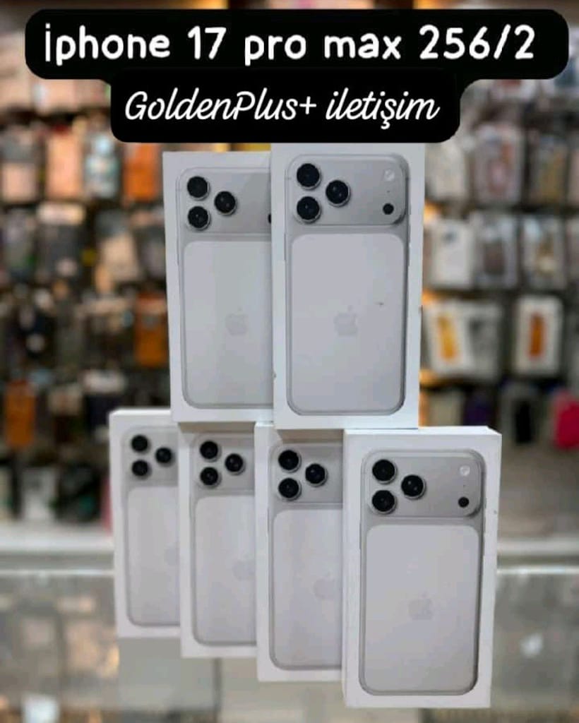 İPHONE 17 PRO MAX GÜMÜŞ 256 GB SIFIR KUTULU APARATLI ÜRÜN - 3