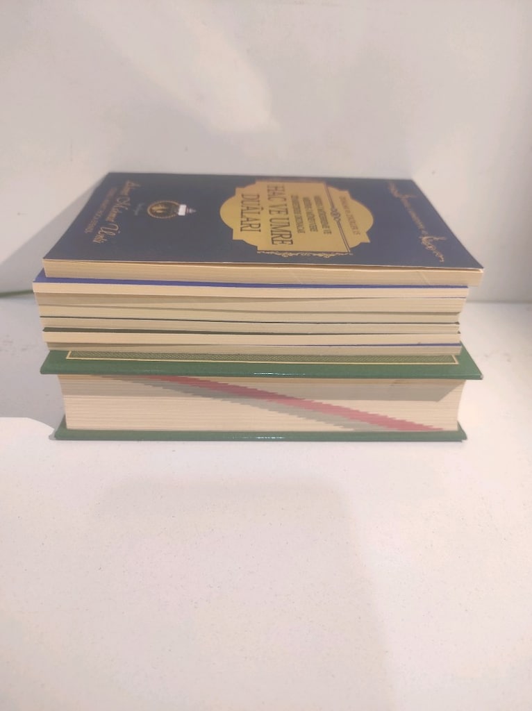 7 adet cep boy kitap Ahmet Mahmut Ünlü ve cep boy Kur'an-ı Kerim ve me - 2