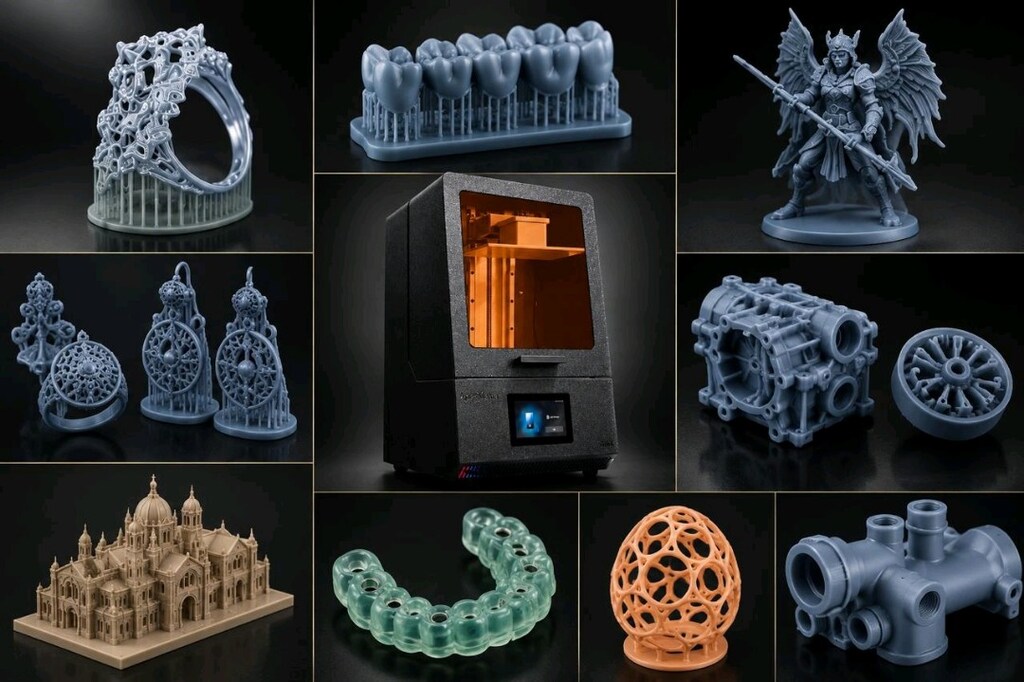 Apex Maker X1 MINI 14K Endüstriyel Reçine 3D Yazıcı - 2