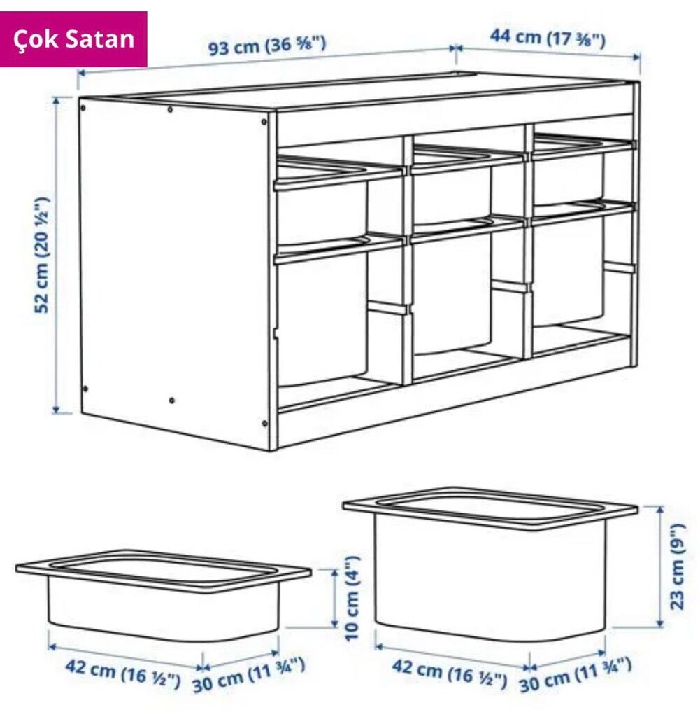 ikea trofast - 3