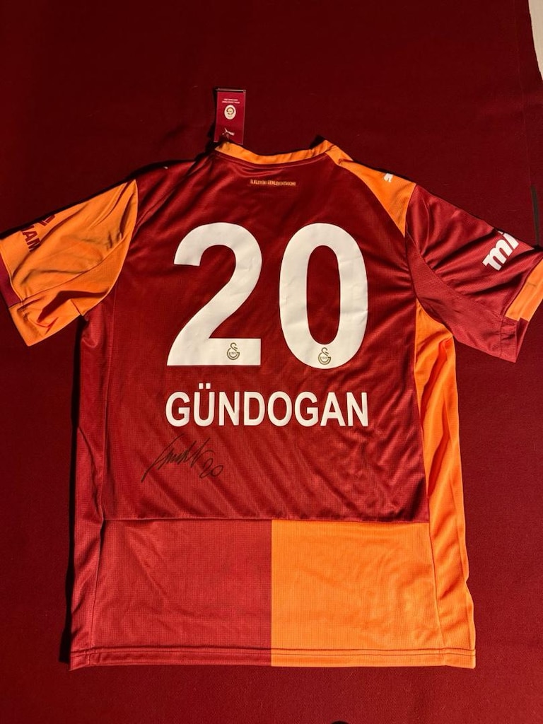 Galatasaray İmzalı İç Saha Forması Türkiye Tshirt - 6