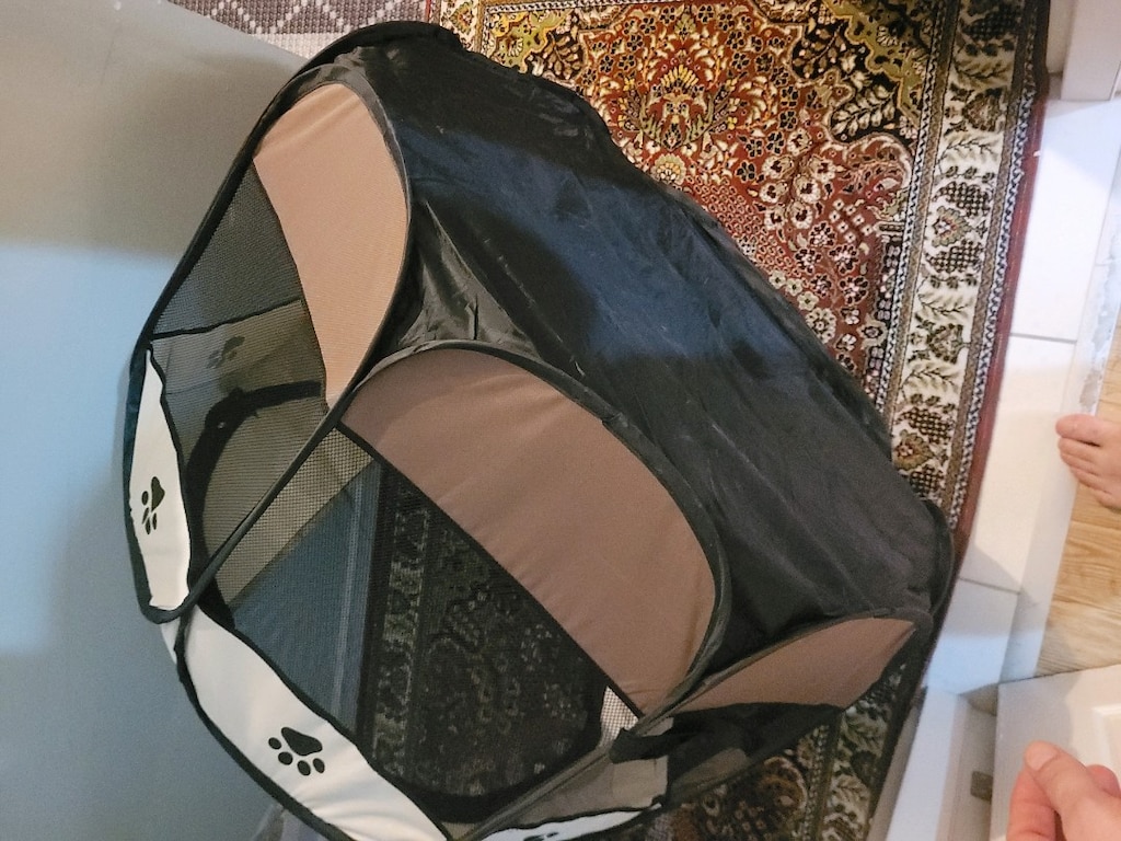 Evcil hayvan katlanabilir sekizgen oyun alanı - 4
