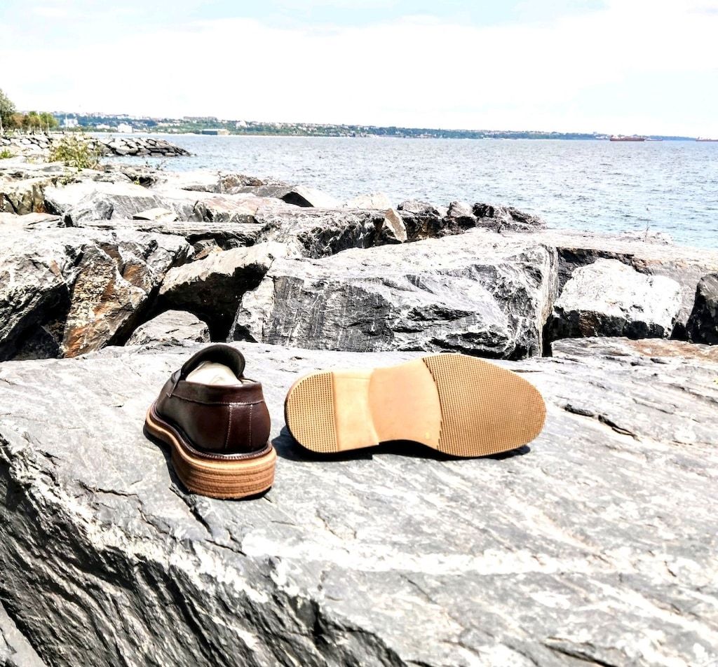 HAKİKİ DERİ GÜNLÜK LOAFER KAHVE (40-44) ERKEK AYAKKABI YENİ - 12
