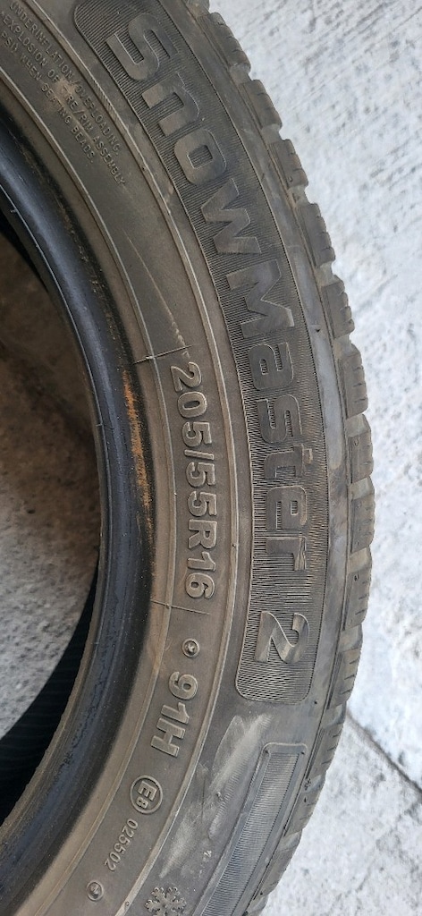 Kışlık lastik 205 55 16 - 4