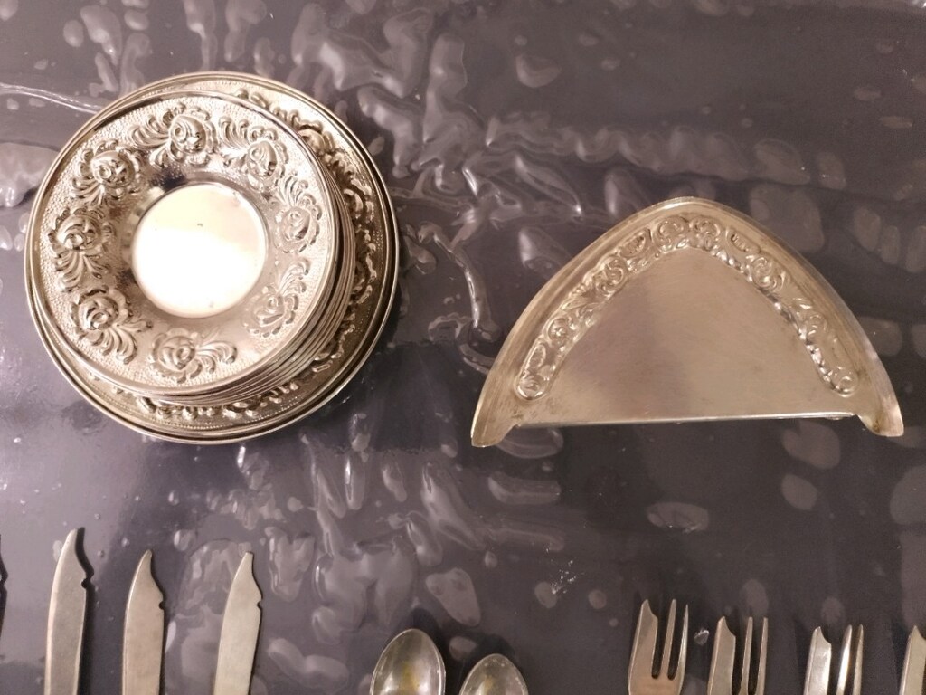 Kaşık Çatal Eski Gümüş 52 Parça - 4