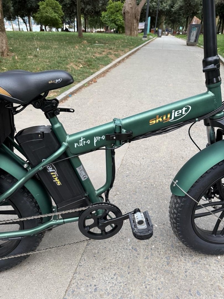 Skyjet nitro pro katlanabilir elektrikli bisiklet - 6