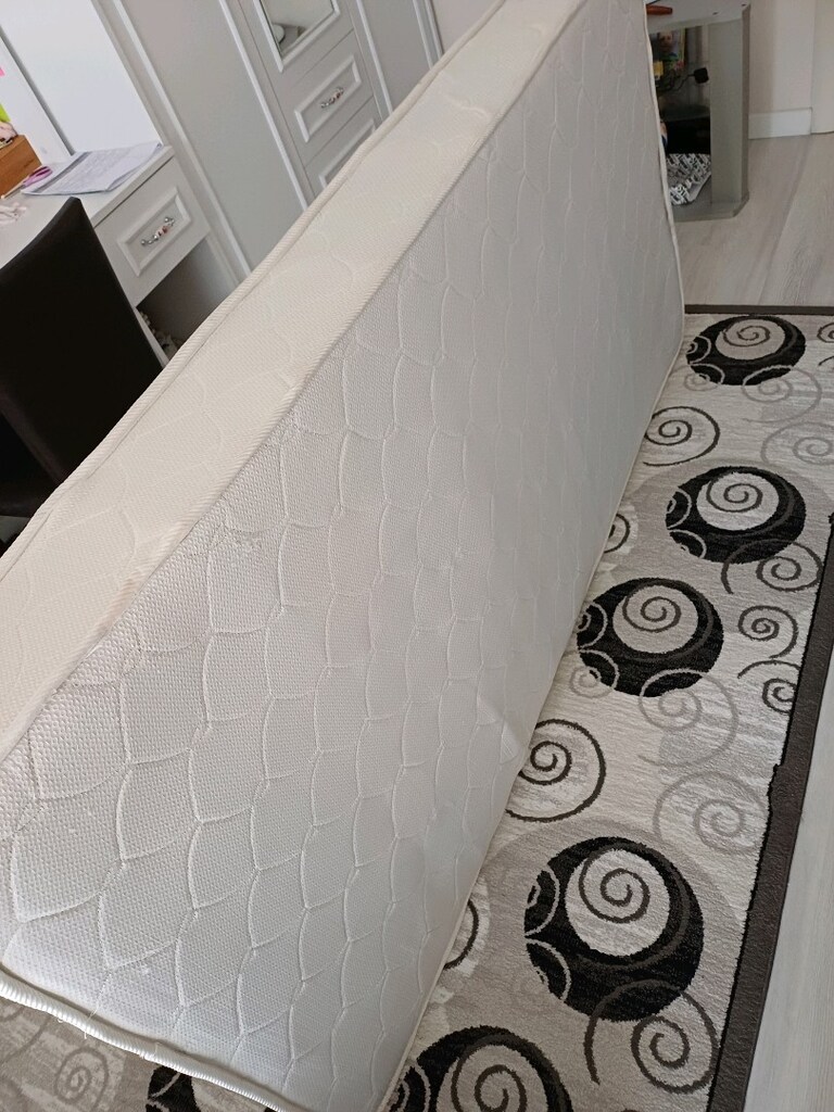 90cm 190cm yaylı yatak tek kişilik - 3