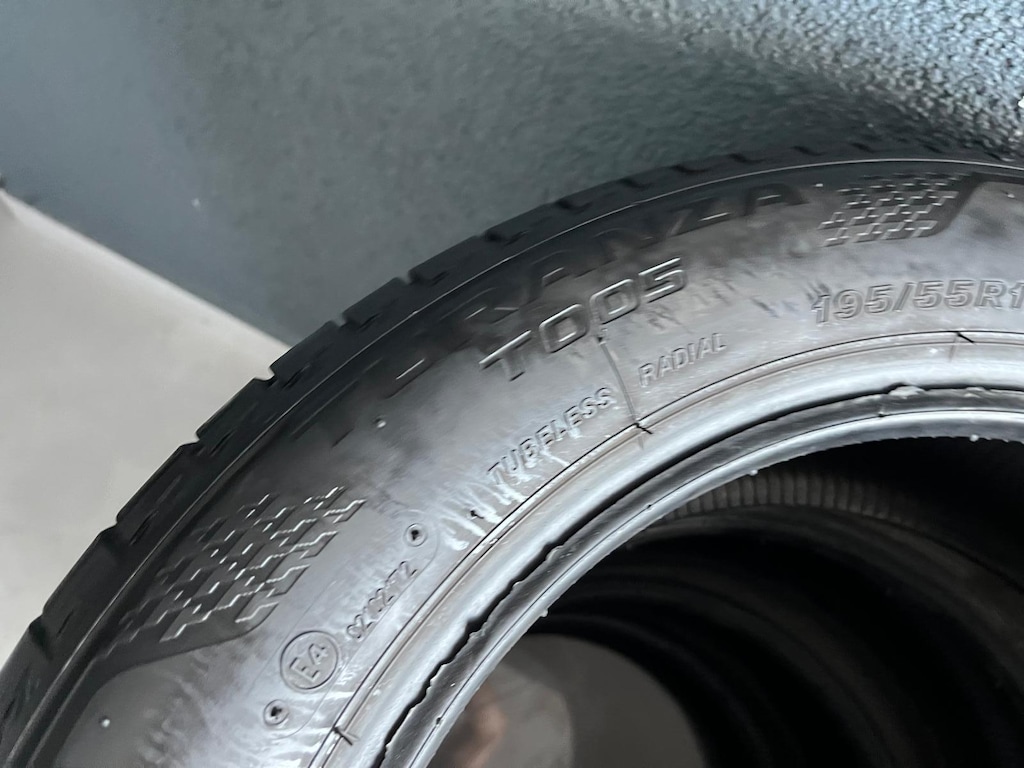 195 55 16 BRIDGESTONE YAZLIK TAKIM AZ KULLANILMIŞ - 10
