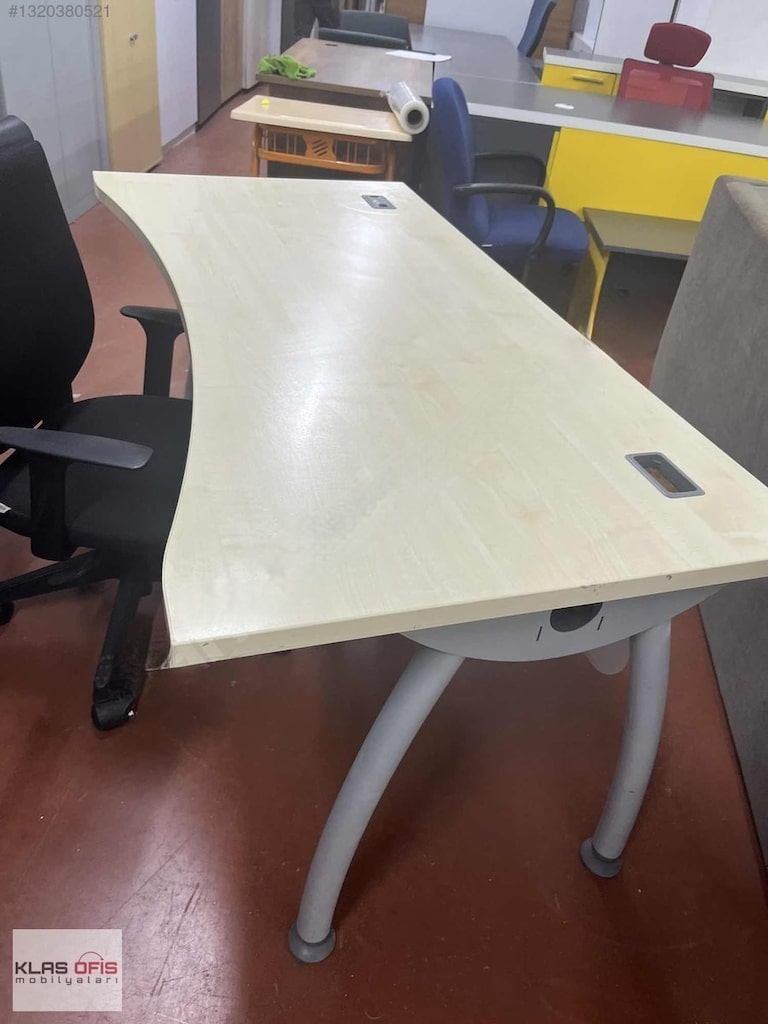 KLAS OFİS PENDİK 150x70 NURUS AKÇAAĞAÇ PERSONEL MASASI İKİNCİ EL - 4
