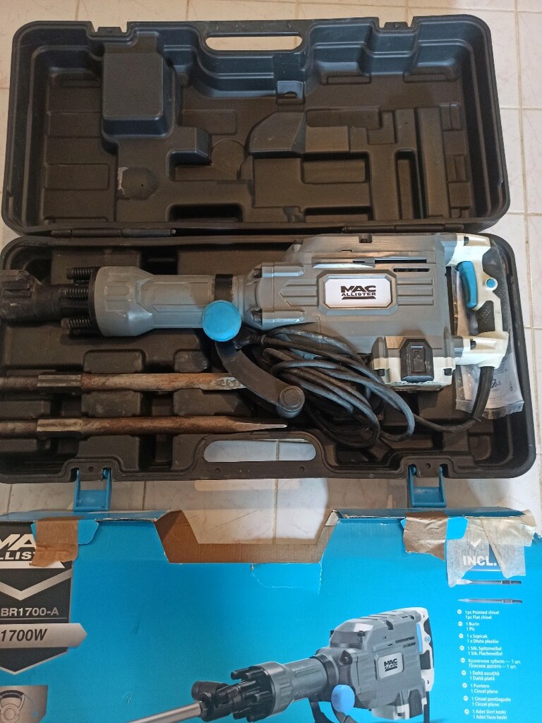 Mac Allister MSBR1700 W 24 kiloluk Kırıcı - 5