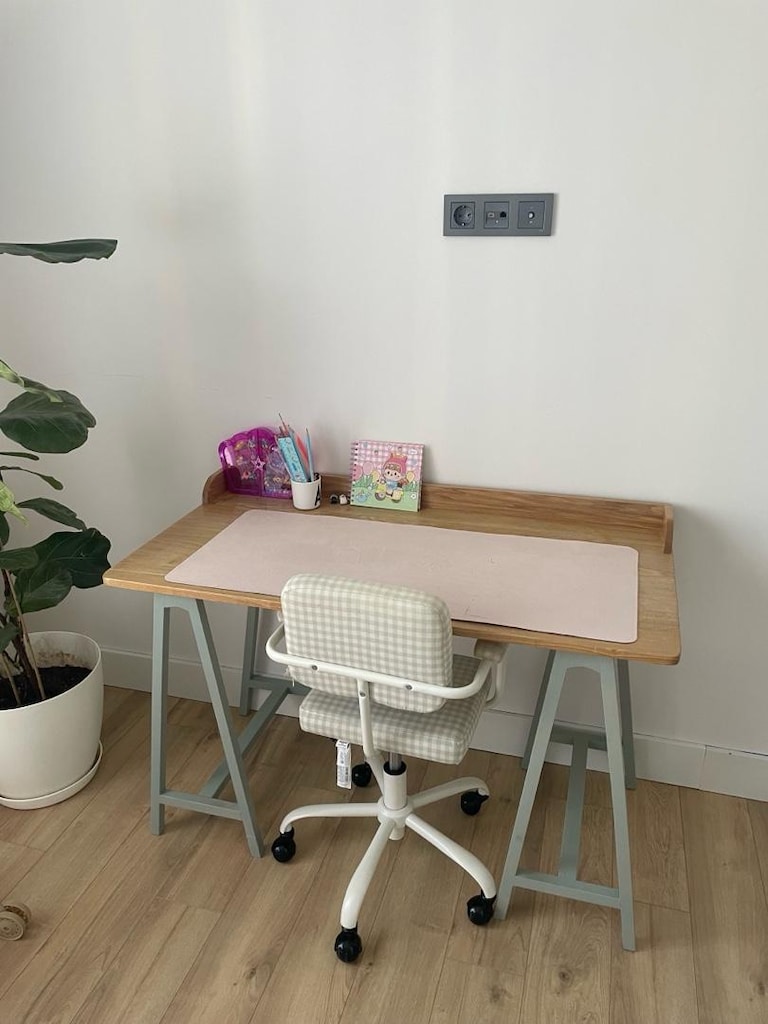 zara home çalışma masası ve sandalyesi - 5