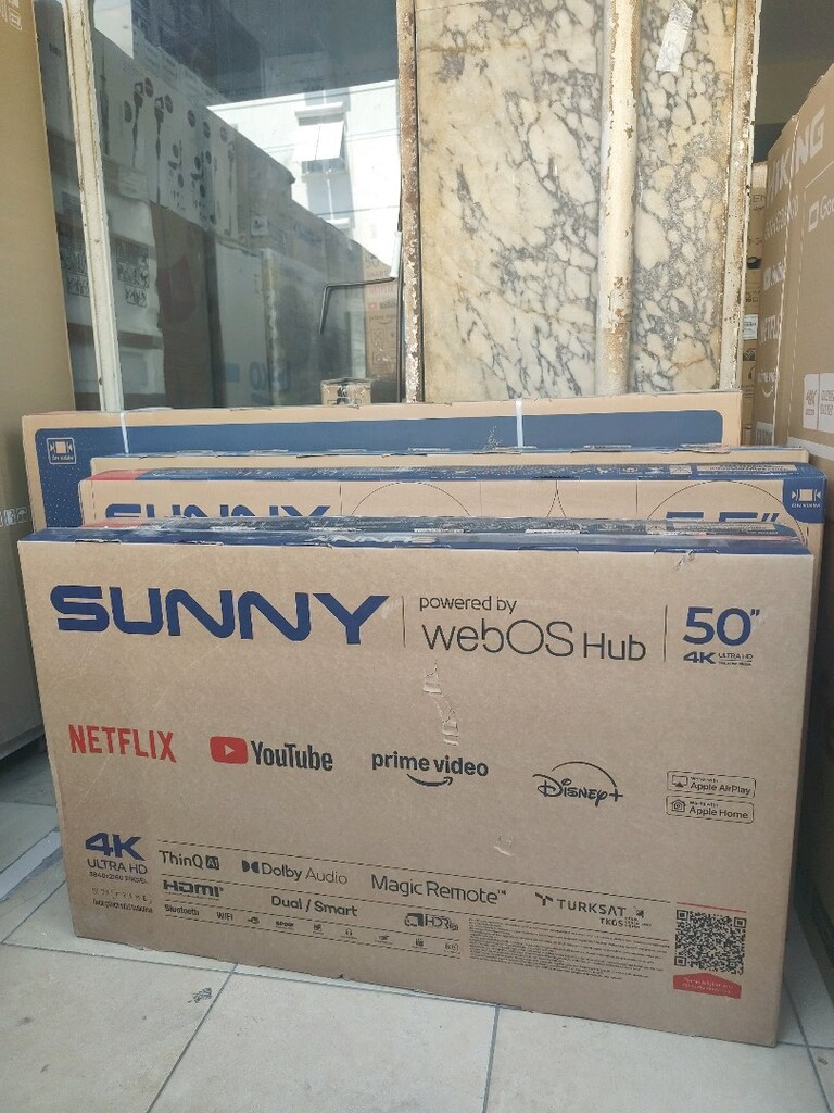 SUNNY 50 İNÇ 127 EKRAN 4K UHD WEBOS DAHİLİ WİFİ UYDU SIFIR - 2