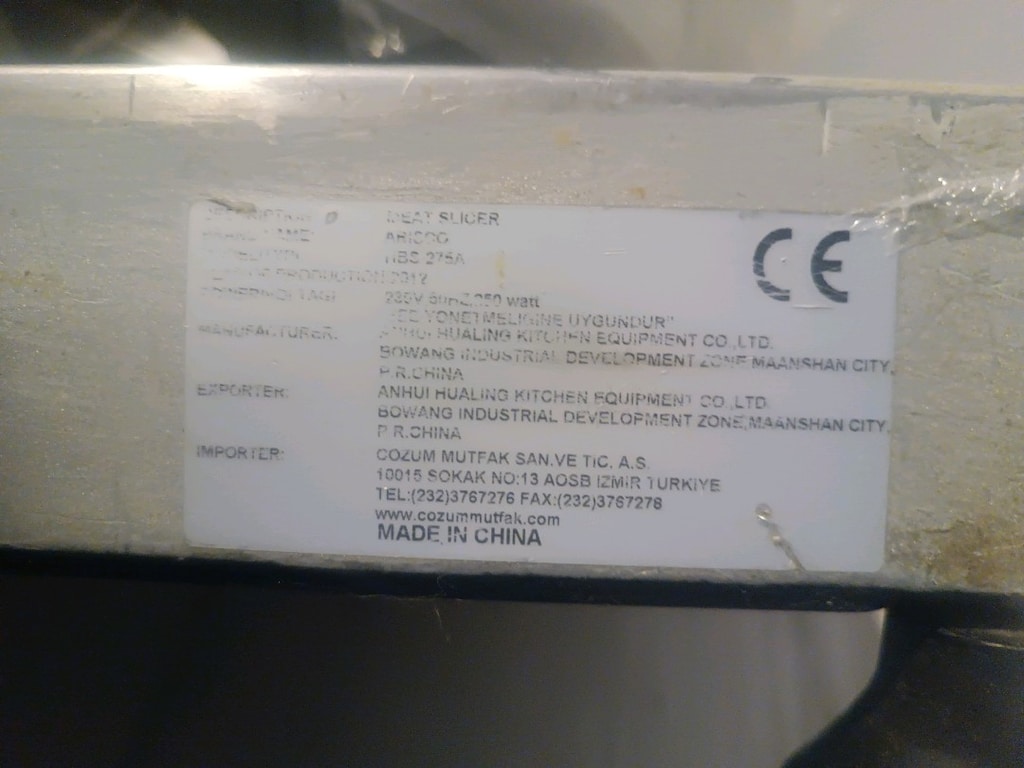 Arisco gıda dilimleme makinesi - 3