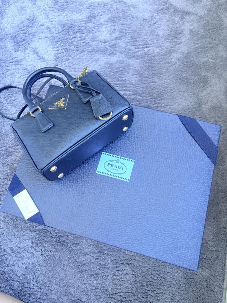 prada galleria saffiano deri mini çanta - 11