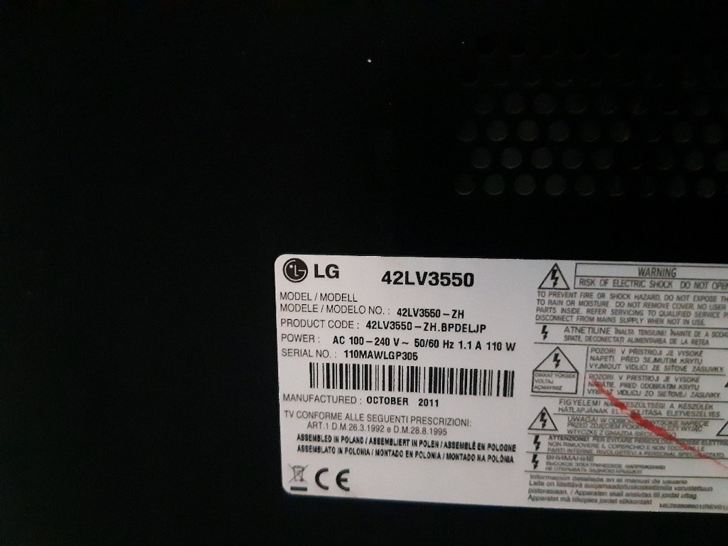 Lg 42 inç 106 ekran led tv - 14