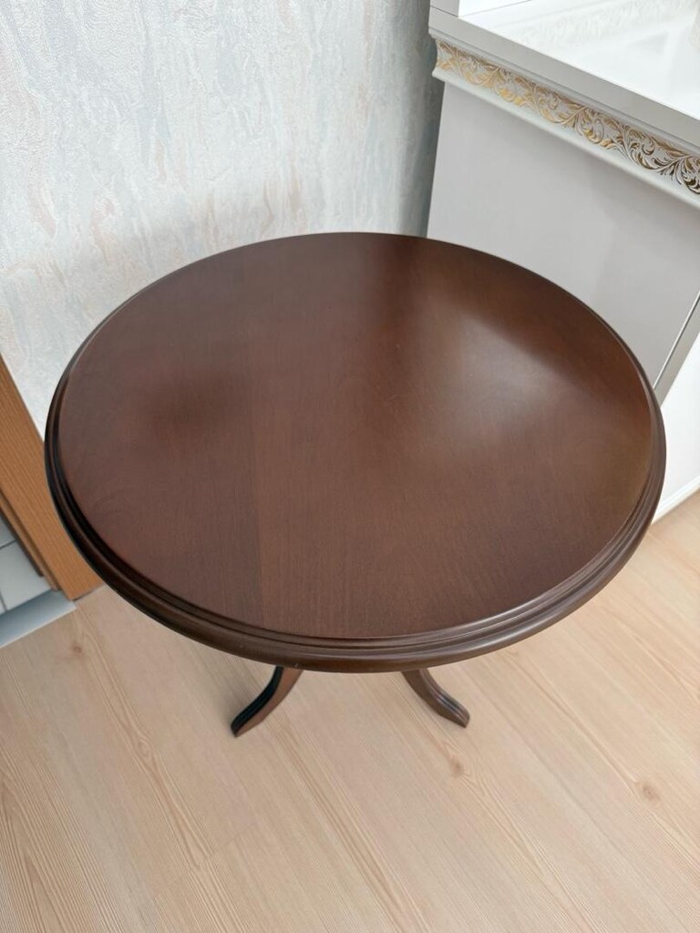 ahşap fiskos masa temiz 55x63 ölçülerinde antika - 3